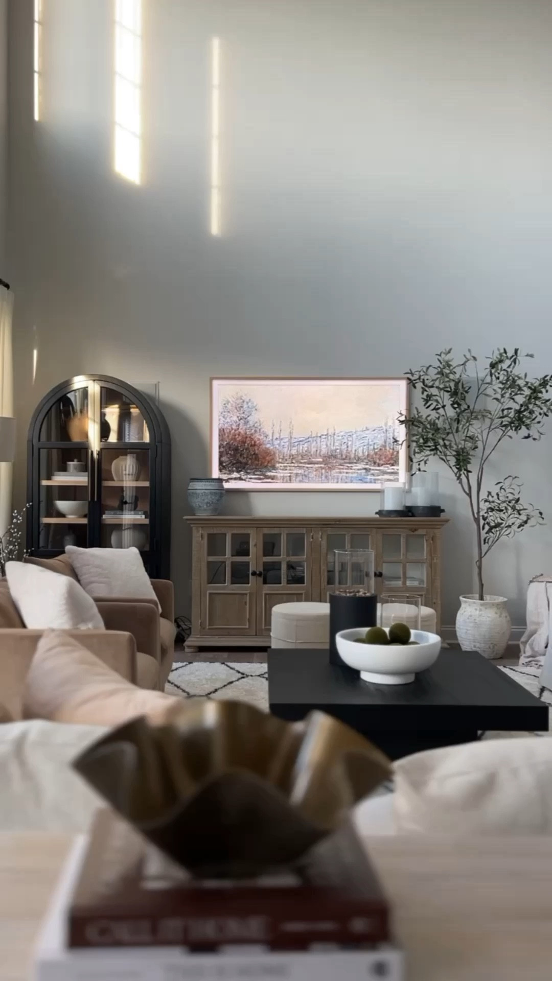 Home decor, organic modern, bookcase, viral, amazon home, target home, shelf styling, Loloi rug, accent chair, frame tv

#LTKstyletip #LTKVideo #LTKhome