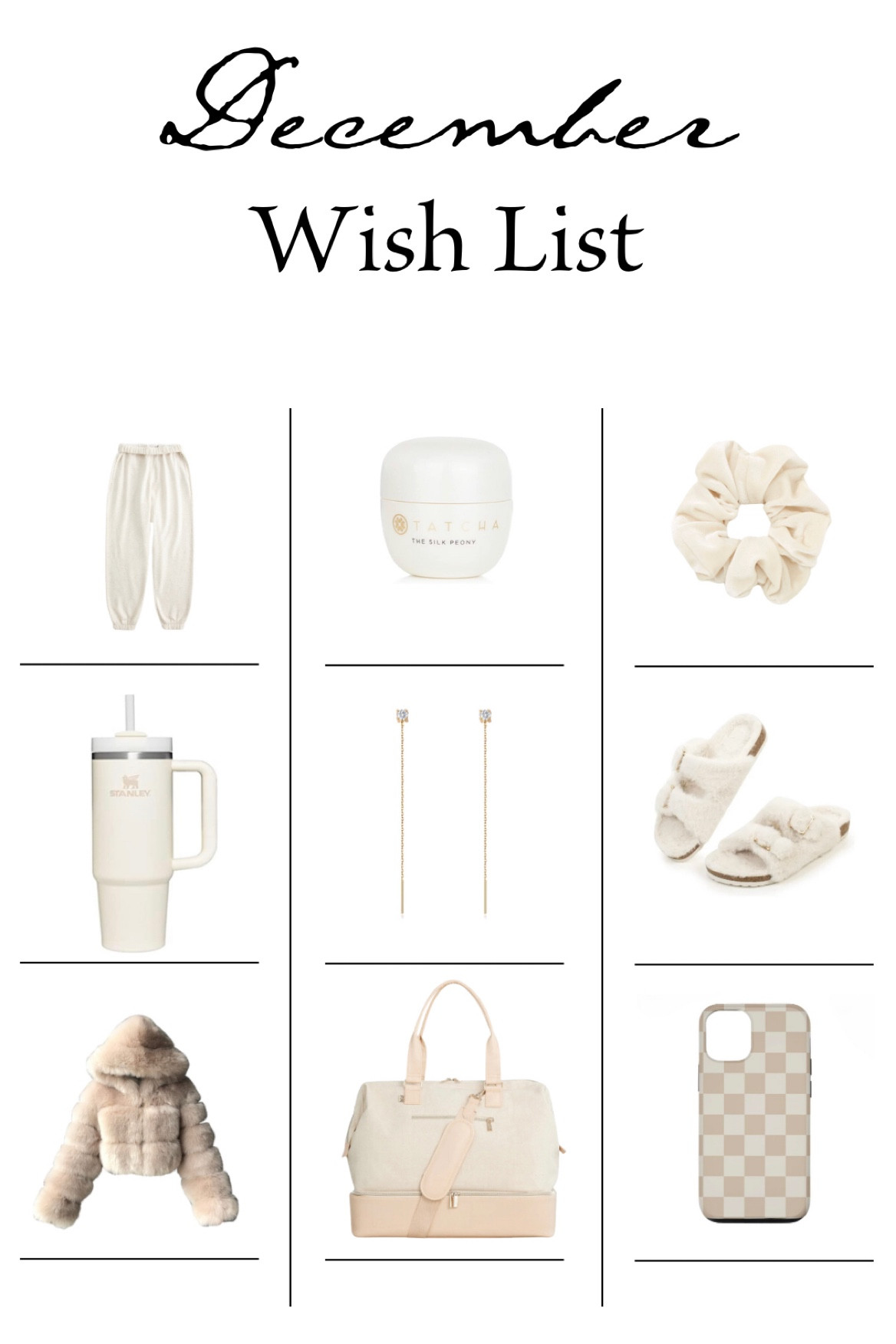 December Wish List ✨ #wishlist 

#LTKSeasonal #LTKGiftGuide #LTKHoliday
