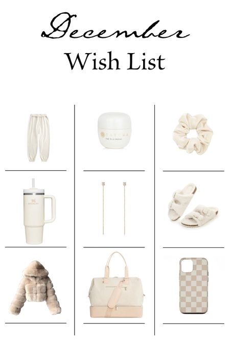 December Wish List ✨ #wishlist 

#LTKSeasonal #LTKGiftGuide #LTKHoliday