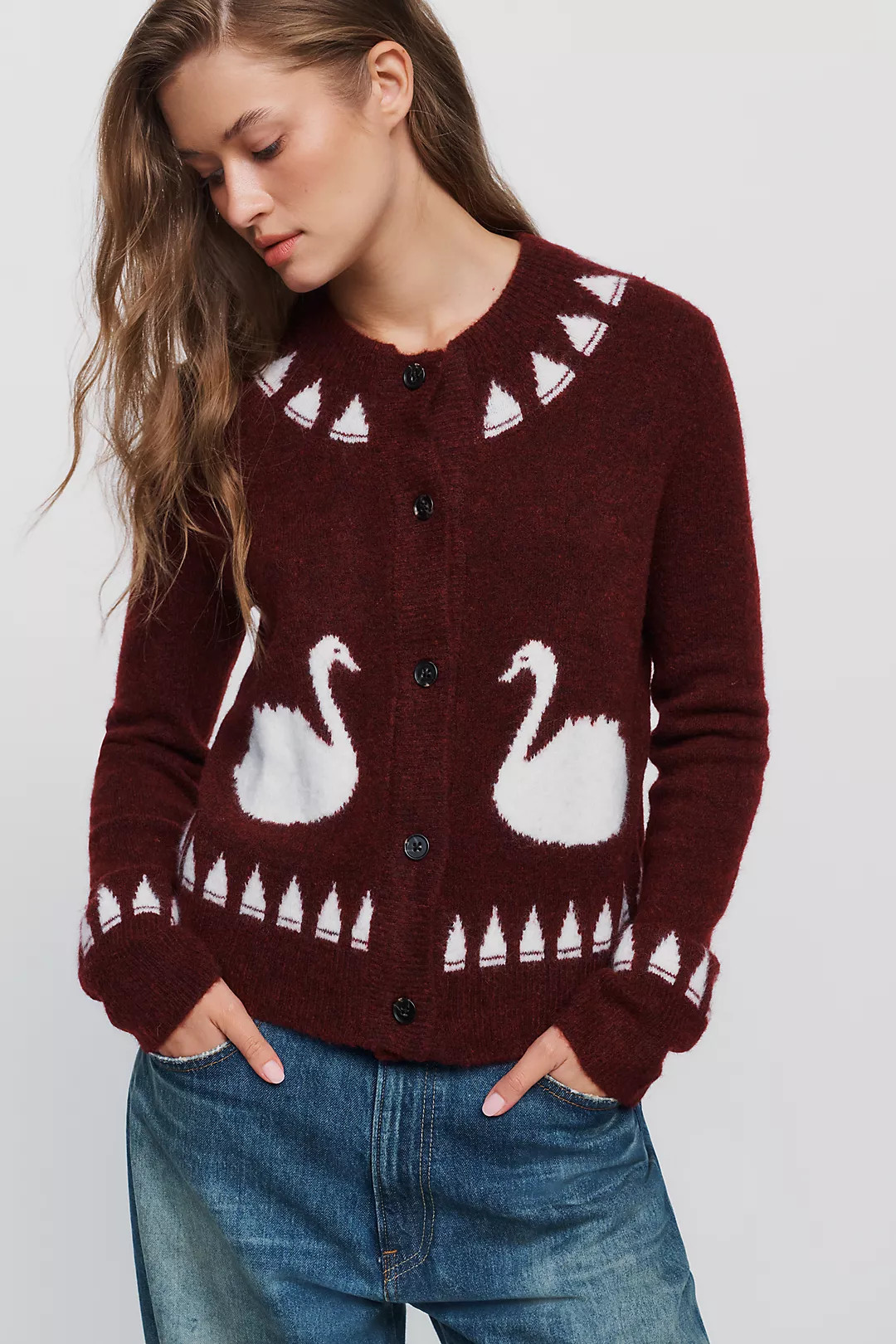 Rails Millie Wool Blend Cardigan | Anthropologie (US)