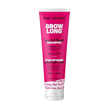 Marc Anthony Cosmetics Inc Marc Anthony Grow Long Super Fast Strength Sulfate Free Shampoo With Caffeine & Ginseng 8 | Walmart (CA)