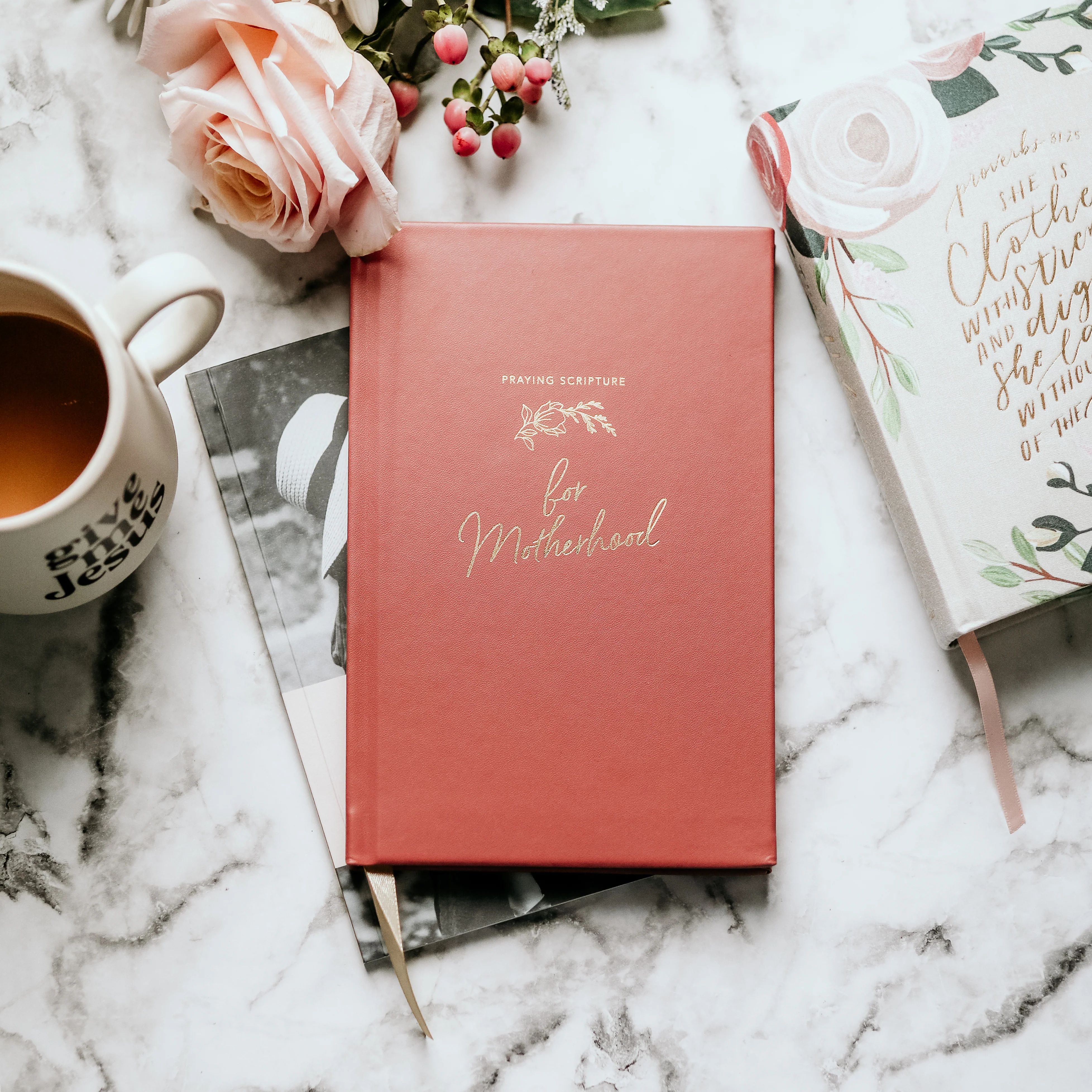 Praying Scripture for Motherhood Journal | The Daily Grace Co.