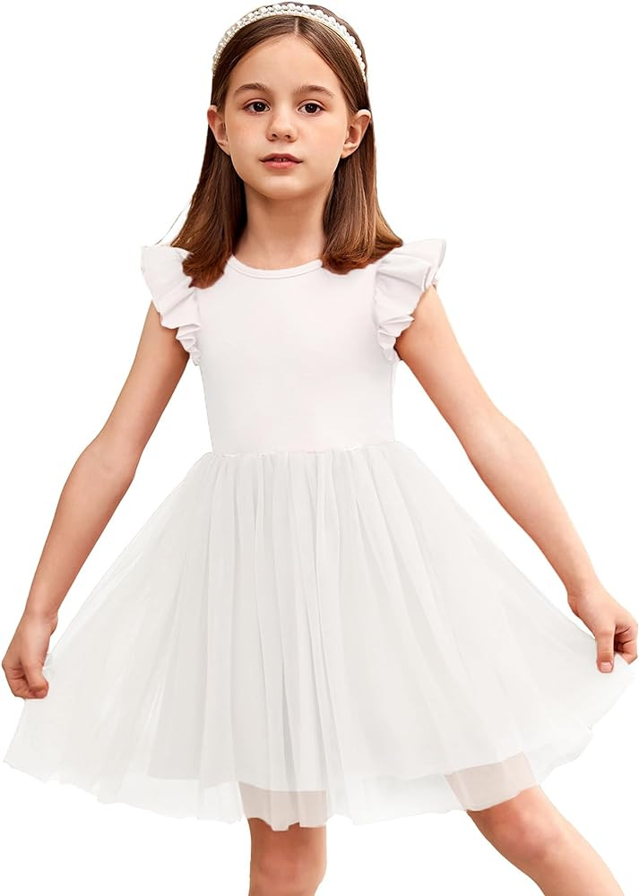 Arshiner Toddler Tutu Dress Little Girls Fluffy Summer Dresses Casual Party Tulle Sundress for Ki... | Amazon (US)