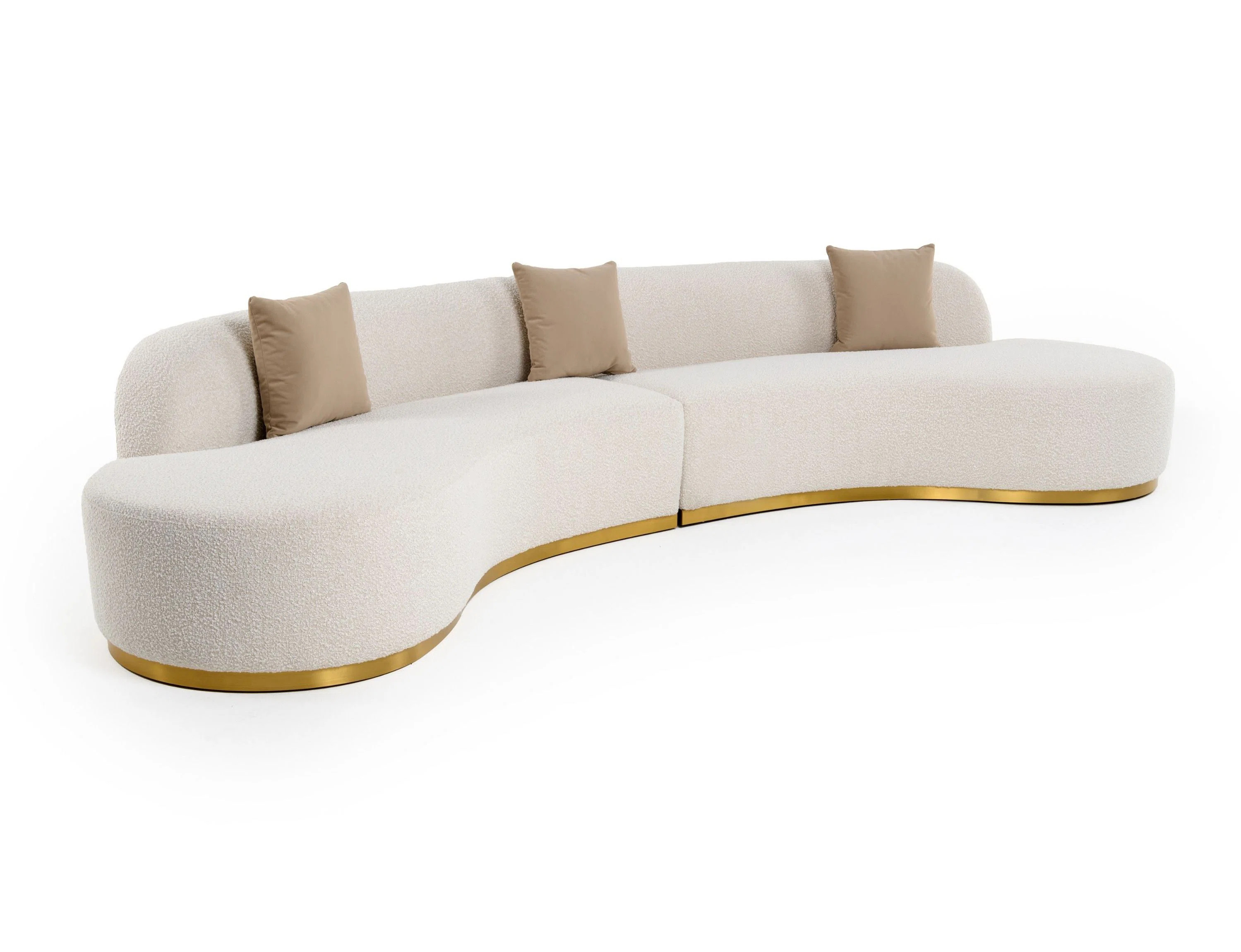 Hughes Symmetrical Sectional Sofa | Wayfair North America
