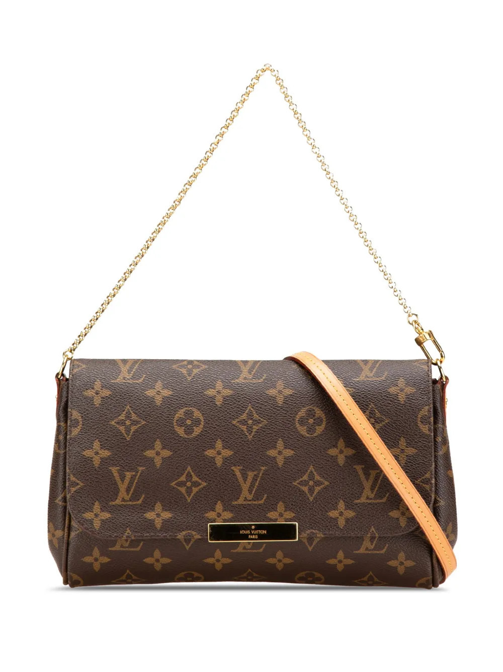 Louis Vuitton Pre-Owned 2013 Monogram Favorite MM satchel - Brown | Farfetch Global