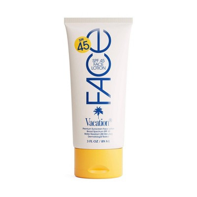 Vacation Sunscreen Classic Face Lotion - SPF 45 - 3 fl oz | Target