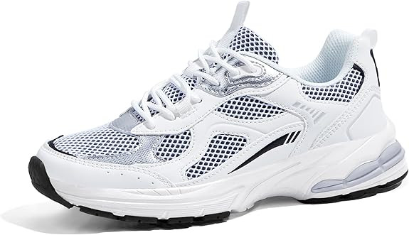 LUCKY STEP Women's Platform Chunky Fashion Sneakers Mesh Casual Running Tennis Workout Sport Work... | Amazon (US)