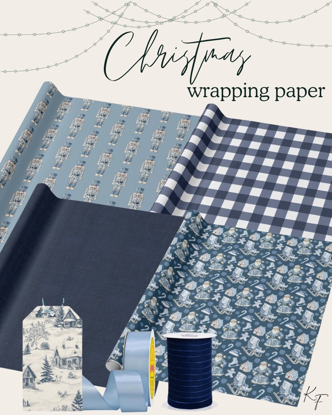 Christmas gift wrapping. Holiday wrapping. Wrapping gifts. Wrapping paper. Christmas wrapping paper. Blue wrapping paper. Navy wrapping paper. Navy blue wrapping paper. Nutcracker wrapping paper. Toile wrapping paper.

#LTKHoliday #LTKSeasonal #LTKGiftGuide