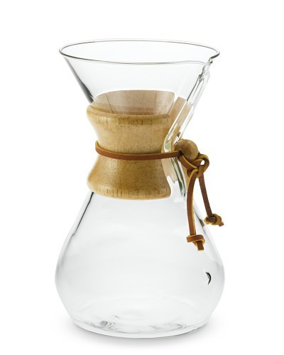 Chemex(R) 8-Cup Pour-Over Wood Collar Glass Coffee Maker | Williams-Sonoma