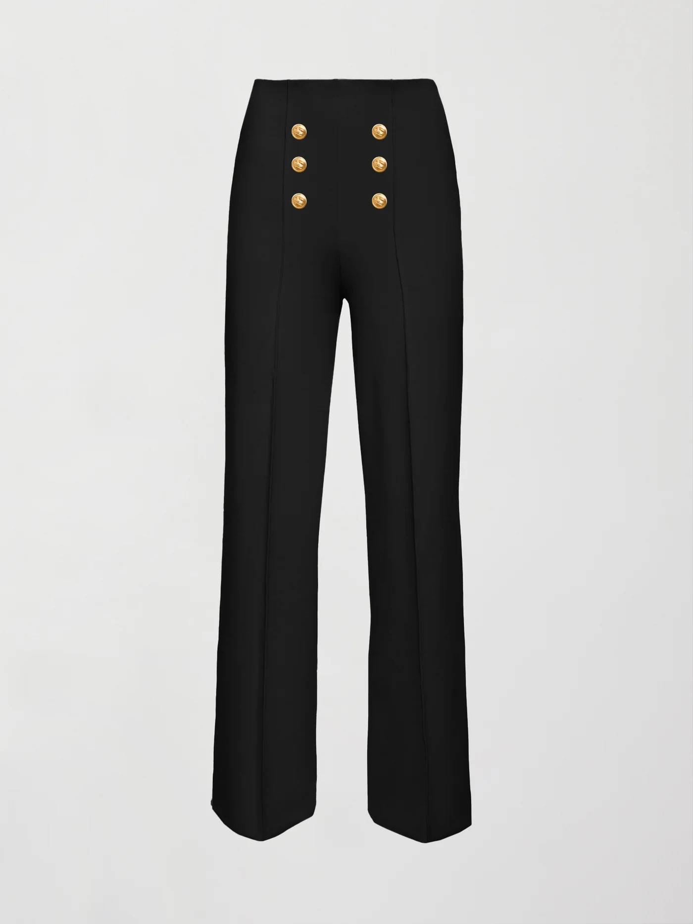 Pull On Sailor Pant - Black | Carbon38