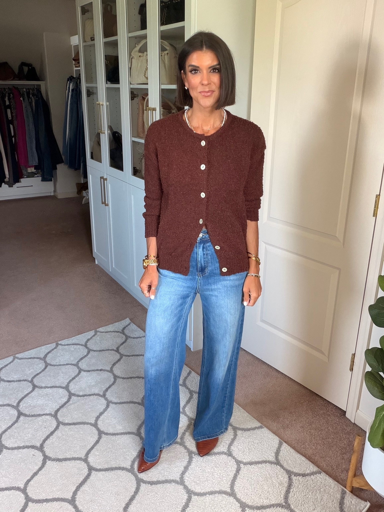 Size small in sweater size 24 in jeans

#LTKdayinmylife #LTKgrwm #LTKmomlife