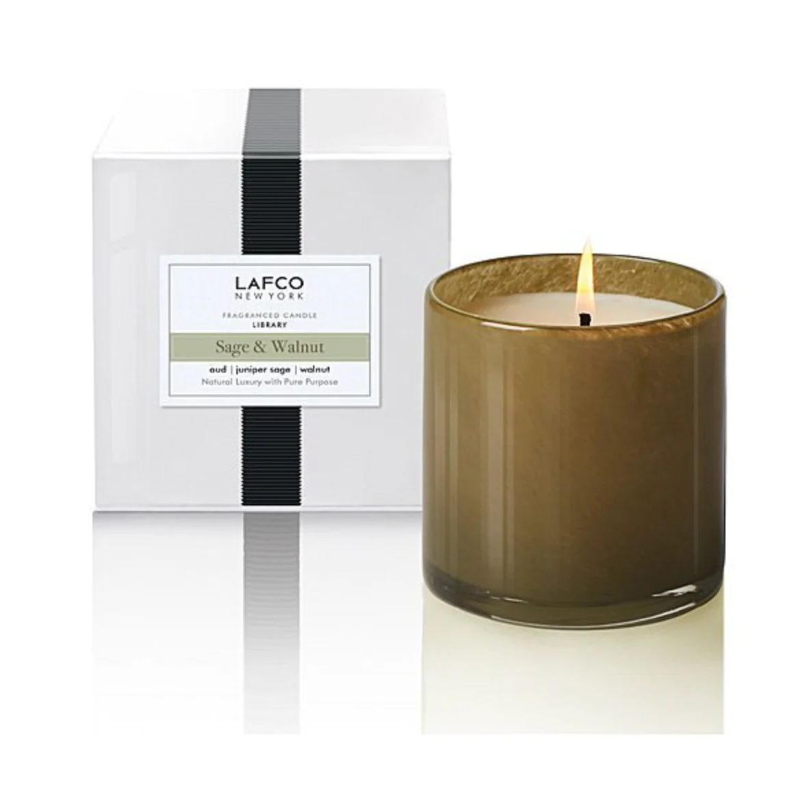 LAFCO Sage & Walnut Candle - Library | Waiting On Martha