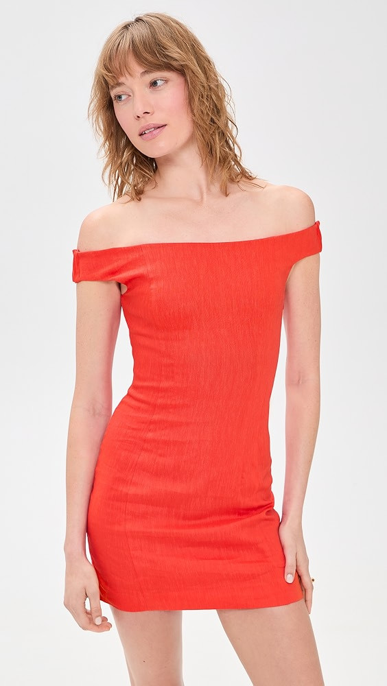 Elodie Off Shoulder Mini Dress | Shopbop