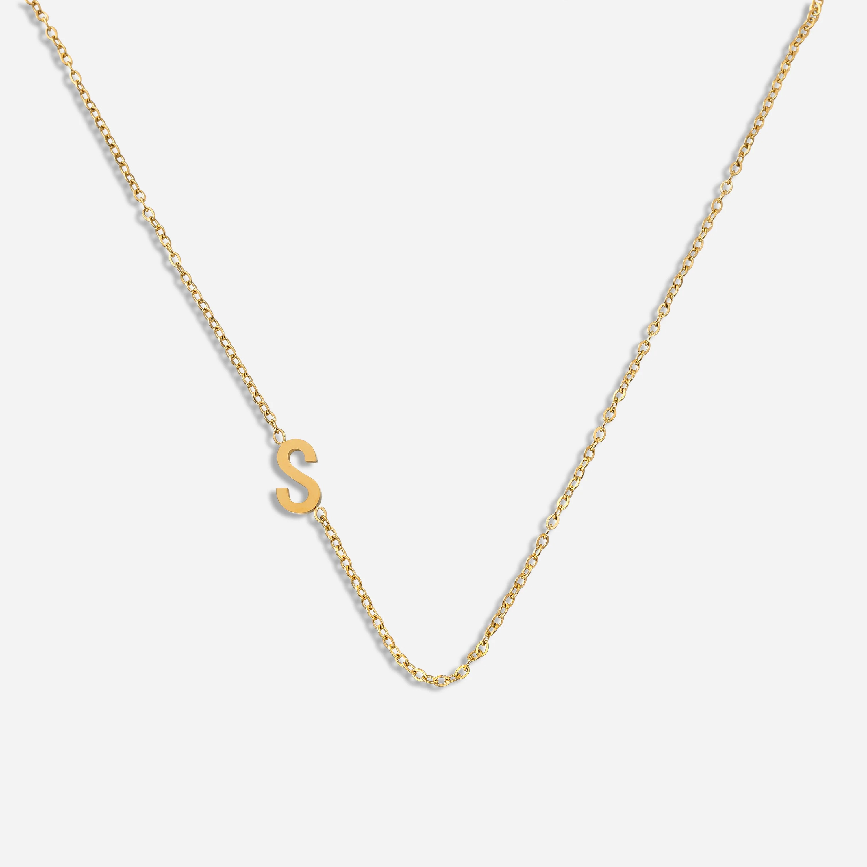 Dainty Personalized Initial Necklace | Victoria Emerson