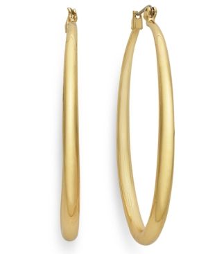 Inc Large 2" Gold-Tone Hoop Earrings | Macys (US)