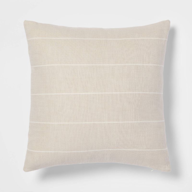 Cotton Striped Square Throw Pillow - Threshold™ | Target