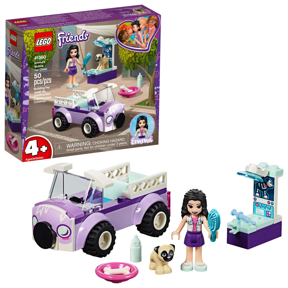 LEGO Friends Emma's Mobile Vet Clinic 41360 | Target