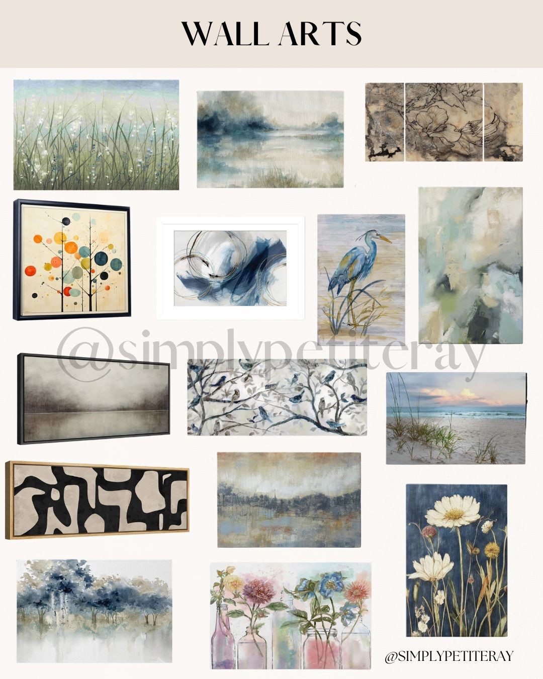 Elevate Your Walls! ✨

Transform your space into a serene gallery with these stunning art finds! 🖼️

I am obsessed with the statement piece: the oversized landscape canvas featuring soft, misty tones that bring an instant sense of calm to any room. Balance the organic textures with modern, abstract prints and whimsical botanical sketches. Finish the look with a mix of framed coastal photography and vibrant watercolor florals in glass jars for a curated, sophisticated aesthetic that reflects your personal style!

#WallArt
#HomeDecor
#InteriorStyling
#ModernHome
#GalleryWall
#AbstractArt
#HomeInspo
#WallDecor
#AestheticHome
#ArtCollection
#CoastalDecor
#LTKHome
#DecorGoals
#InteriorDesign
#HomeRefresh

#LTKHome