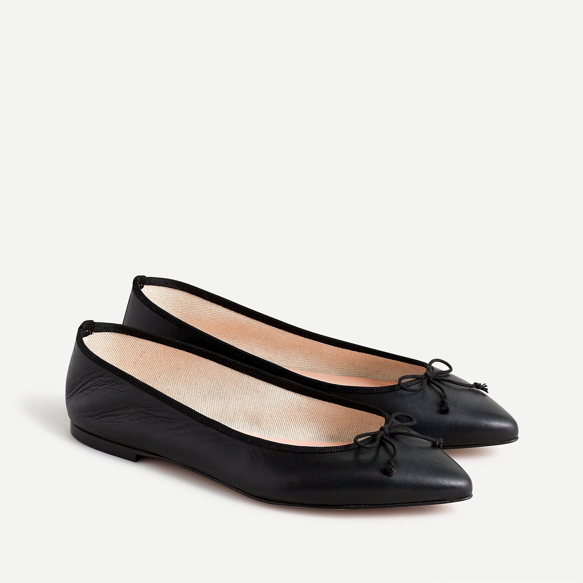 Gemma ballet flats in leather | J.Crew US