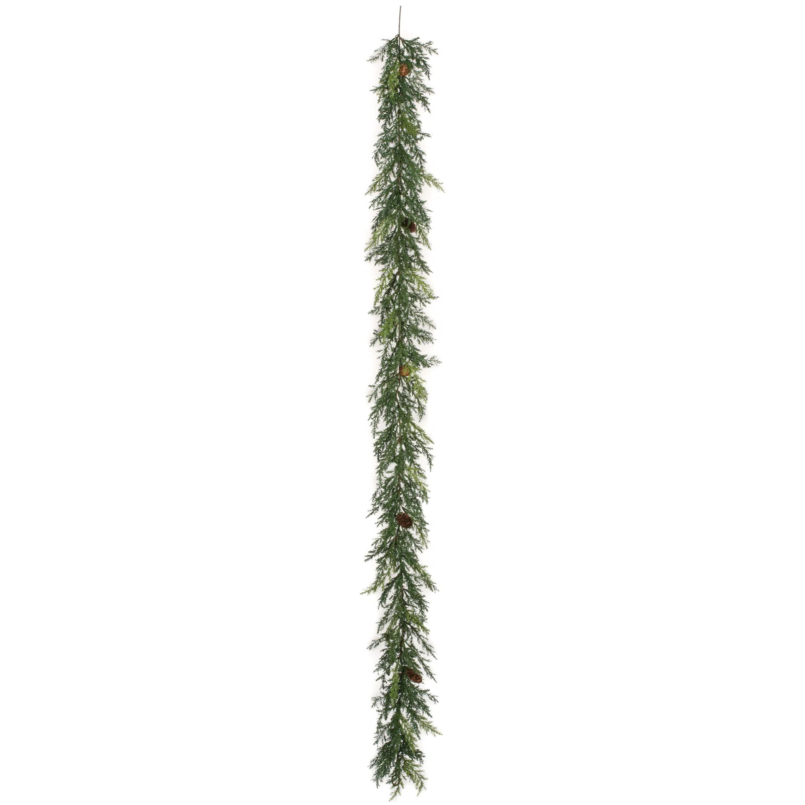 72" Faux Arborvitae Garland | Wayfair North America