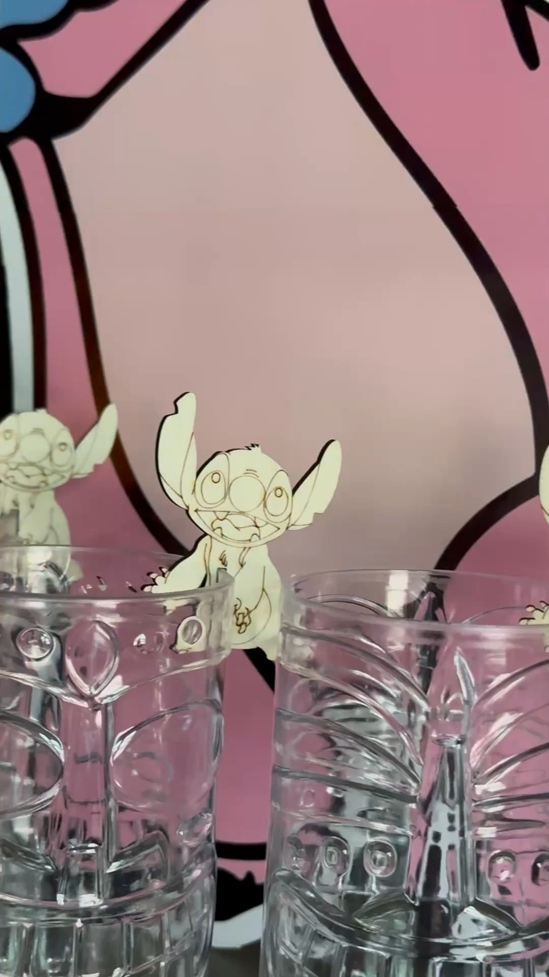 DIY Stitch Drink charms made with laser cutter  

#LTKFamily #LTKKids #LTKParties