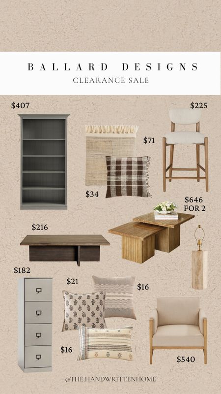 Ballard designs clearance sale!

Great furniture pieces like these upholstered bar stools and the oversized coffee table!

I ordered the textured throw blanket and the Indian wool pillow for brittons room.

Ballard designs
White oak coffee table
Office furniture
Travertine lamp

#LTKsalealert #LTKhome #LTKSeasonal