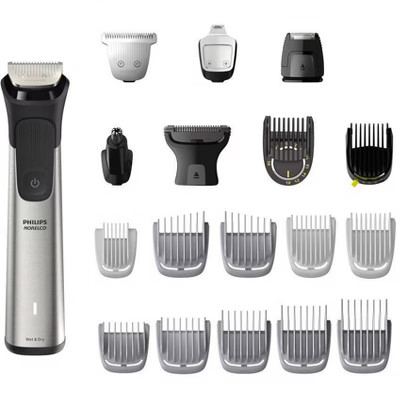 Philips Norelco Multigroom 9000 Men's Rechargeable Electric Trimmer - MG9510/60 - 21pc | Target