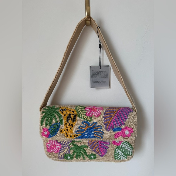 Viral Beaded America & beyond jungle shoulder Bag | Poshmark