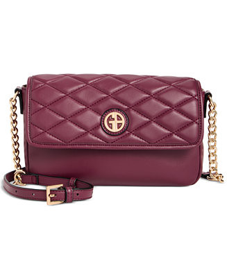 E/W Quilted Crossbody Bag, Macy's Exclusive | Macy's