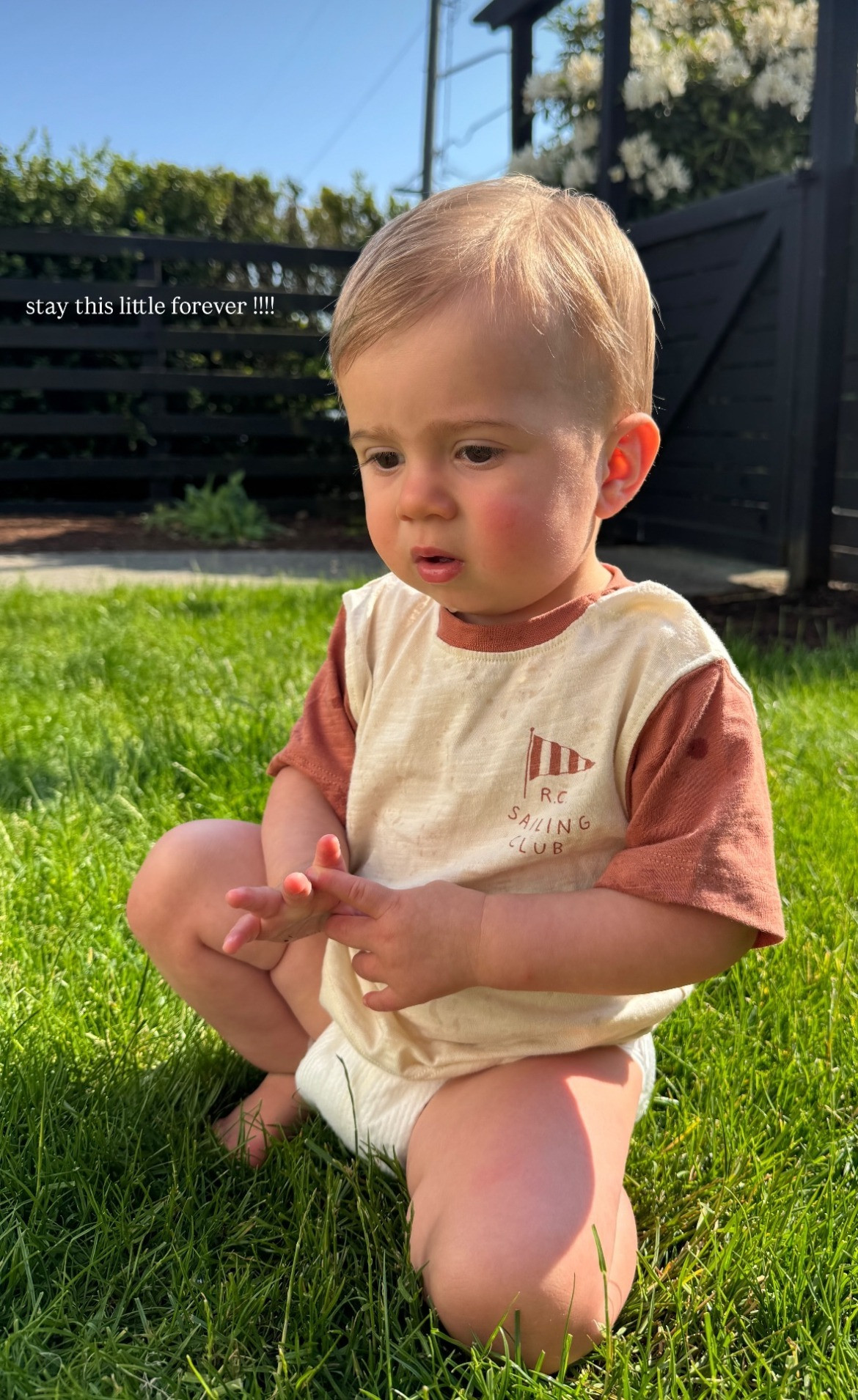 Love putting Hayes in all things Rylee & Cru! ⛵ 

 #LTKSummerEdit #LTKBaby