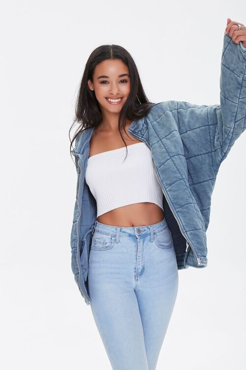 Quilted Zip-Up Jacket | Forever 21 (US)