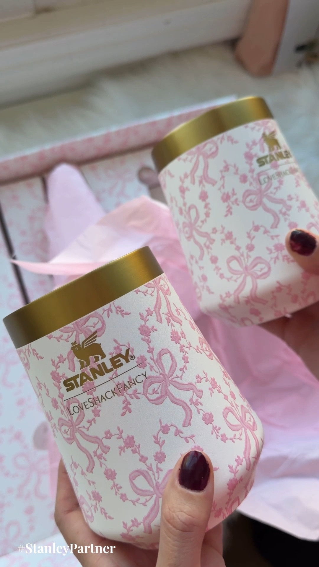 #StanleyPartner This has to be my favorite Stanley collab yet!!! Can you even with the textured bow print on these leakproof wine tumblers?! This set is perfect for hosting- just mix a cocktail and pour it into the tumblers for some holiday fun 🎀🎀 These sets are all going to go SO FAST so I included this print along with some other favorites from this launch below. Get a few sets for yourself and friends this holiday season before they are gone! @stanley_brand 

#LTKGiftGuide #LTKdayinmylife #LTKHoliday