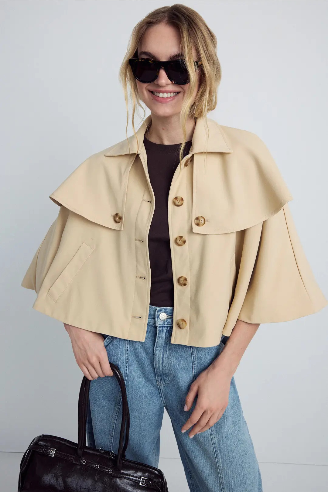 Cape Trench Jacket | Rent the Runway