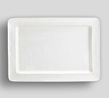 Cambria Handcrafted Stoneware Rectangular Serving Platter | Pottery Barn (US)