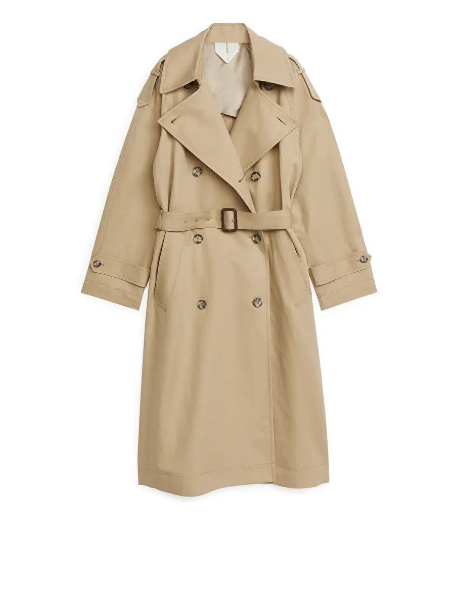 Linen Cotton Trenchcoat | ARKET (US&UK)