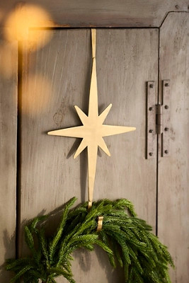 Brass Starburst Wreath Hanger | Terrain