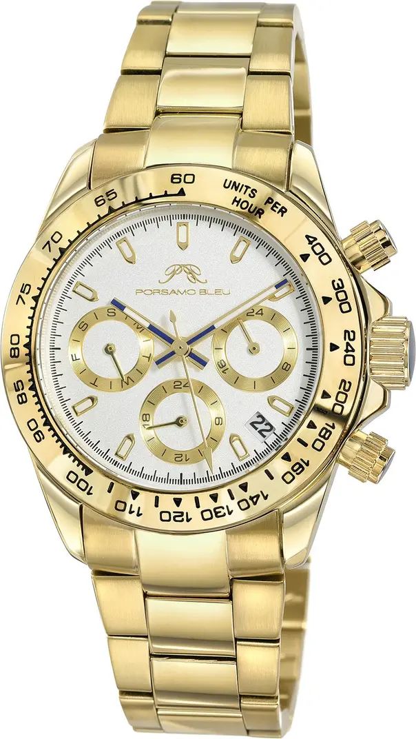 Alexis Multi-Function Bracelet Watch, 37mm | Nordstrom Rack