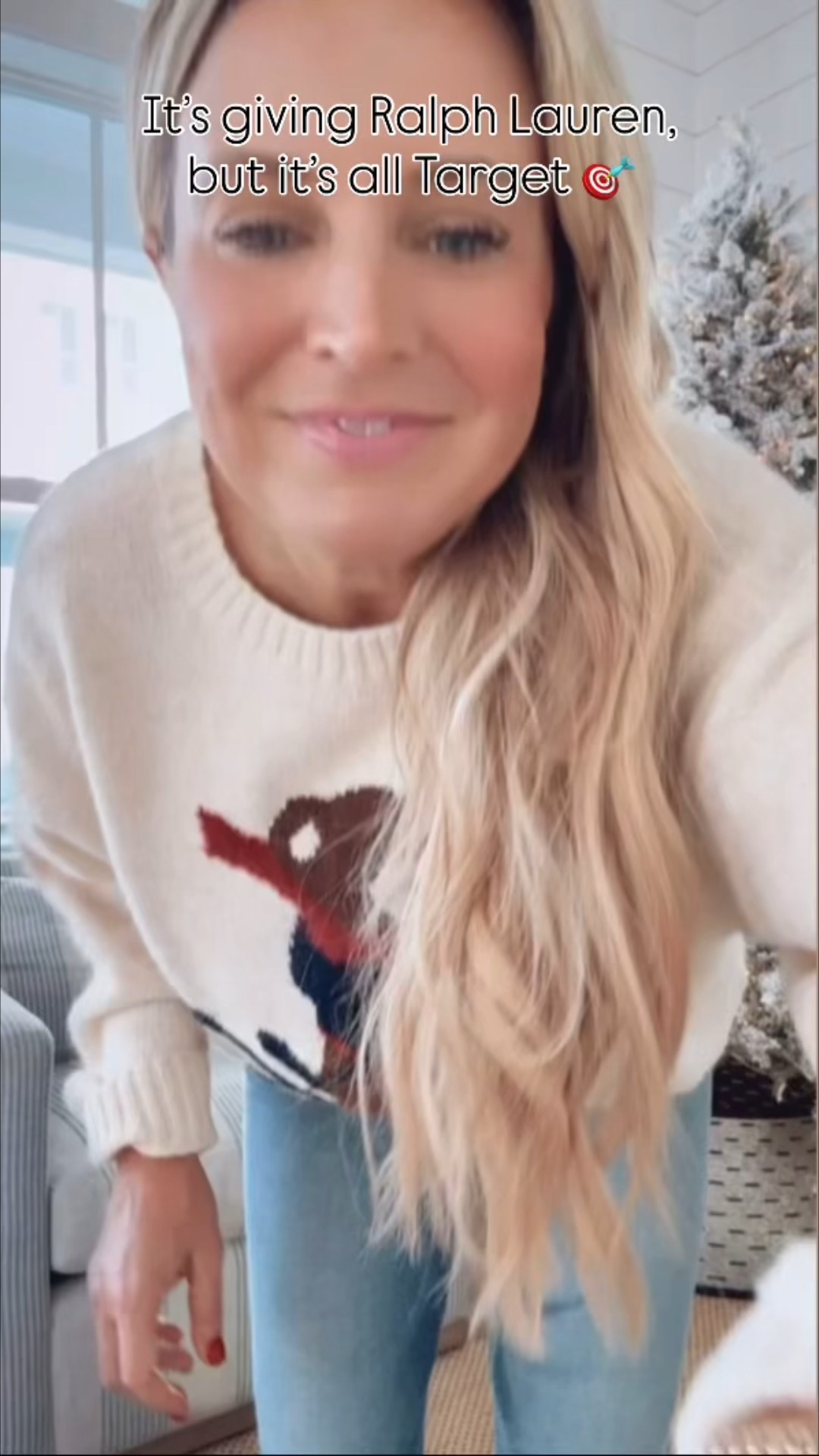 TARGET TUESDAY BABY! Wearing xs in both sets. Small in sweater and size 2 in jeans  

#LTKFindsUnder50 #LTKHoliday #LTKSeasonal