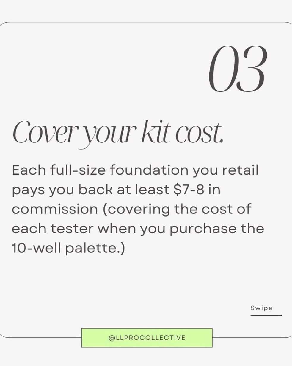 Hey artists, quick reality check:

𝐈𝐬 𝐲𝐨𝐮𝐫 𝐤𝐢𝐭 𝐣𝐮𝐬𝐭 𝐬𝐨𝐦𝐞𝐭𝐡𝐢𝐧𝐠 𝐲𝐨𝐮 𝐜𝐚𝐫𝐫𝐲… 𝐨𝐫 𝐢𝐬 𝐢𝐭 𝐚𝐜𝐭𝐮𝐚𝐥𝐥𝐲 𝐛𝐮𝐢𝐥𝐝𝐢𝐧𝐠 𝐟𝐨𝐫 𝐲𝐨𝐮?

Think about it:
𝘈 𝘳𝘦𝘢𝘭 𝘱𝘰𝘸𝘦𝘳 𝘬𝘪𝘵 should have clients texting you after their appointment asking what you used. It should let you earn from those recommendations 𝘸𝘪𝘵𝘩𝘰𝘶𝘵 𝘫𝘶𝘨𝘨𝘭𝘪𝘯𝘨 𝘪𝘯𝘷𝘦𝘯𝘵𝘰𝘳𝘺 𝘰𝘳 𝘴𝘩𝘪𝘱𝘱𝘪𝘯𝘨. It should keep your clients coming back—not just for one glam, but for months (even years) after.

𝐖𝐡𝐚𝐭 𝐢𝐟 𝐲𝐨𝐮𝐫 𝐤𝐢𝐭 𝐜𝐨𝐮𝐥𝐝 𝐝𝐨𝐮𝐛𝐥𝐞 𝐚𝐬 𝐲𝐨𝐮𝐫 𝐜𝐥𝐢𝐞𝐧𝐭’𝐬 𝐠𝐨-𝐭𝐨 𝐡𝐮𝐛 for skincare + makeup, 𝘸𝘩𝘪𝘭𝘦 𝘢𝘭𝘴𝘰 𝘣𝘳𝘪𝘯𝘨𝘪𝘯𝘨 𝘪𝘯 𝘪𝘯𝘤𝘰𝘮𝘦 𝘸𝘩𝘦𝘯 𝘺𝘰𝘶’𝘳𝘦 𝘯𝘰𝘵 𝘦𝘷𝘦𝘯 𝘣𝘰𝘰𝘬𝘦𝘥?

And not just any products—𝐩𝐫𝐨-𝐥𝐞𝐯𝐞𝐥 𝐟𝐨𝐫𝐦𝐮𝐥𝐚𝐬 trusted by artists for years, made easily accessible to your clients whenever they need them.

So ask yourself again…
𝐢𝐬 𝐲𝐨𝐮𝐫 𝐤𝐢𝐭 𝐰𝐨𝐫𝐤𝐢𝐧𝐠 𝐨𝐯𝐞𝐫𝐭𝐢𝐦𝐞 𝐟𝐨𝐫 𝐲𝐨𝐮, 𝐨𝐫 𝐚𝐫𝐞 𝐲𝐨𝐮 𝐝𝐨𝐢𝐧𝐠 𝐚𝐥𝐥 𝐭𝐡𝐞 𝐡𝐞𝐚𝐯𝐲 𝐥𝐢𝐟𝐭𝐢𝐧𝐠?

𝘐𝘧 𝘺𝘰𝘶’𝘳𝘦 𝘤𝘶𝘳𝘪𝘰𝘶𝘴 𝘩𝘰𝘸 𝘵𝘰 𝘧𝘭𝘪𝘱 𝘵𝘩𝘦 𝘴𝘤𝘳𝘪𝘱, reach out or connect with me 💄

#LTKdayinmylife #LTKOver40 #LTKBeauty