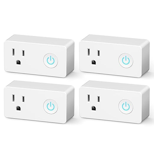 BN-LINK WiFi Heavy Duty Smart Plug Outlet, No Hub Required with Timer Function, White, Compatible... | Amazon (US)