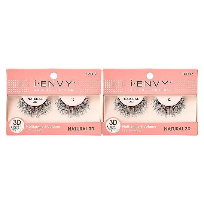 i-Envy 3D Glam Collection Multi-angle & Volume (2 PACK, KPEI12) | Amazon (US)