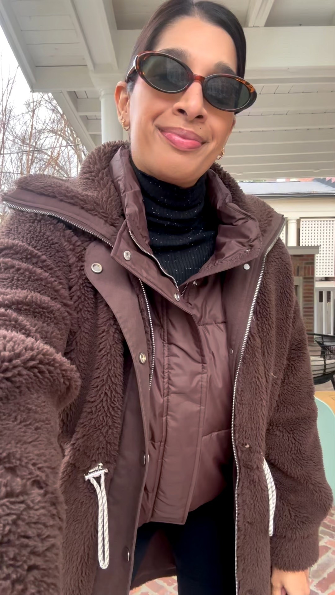 Coat - XS 
Vest - M 
Leggings - Small Tall

#LTKdayinmylife #LTKmomlife #LTKgrwm