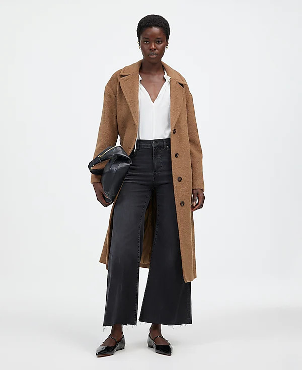 Wide-Leg Jeans in Black Chasm Wash | Madewell | Madewell