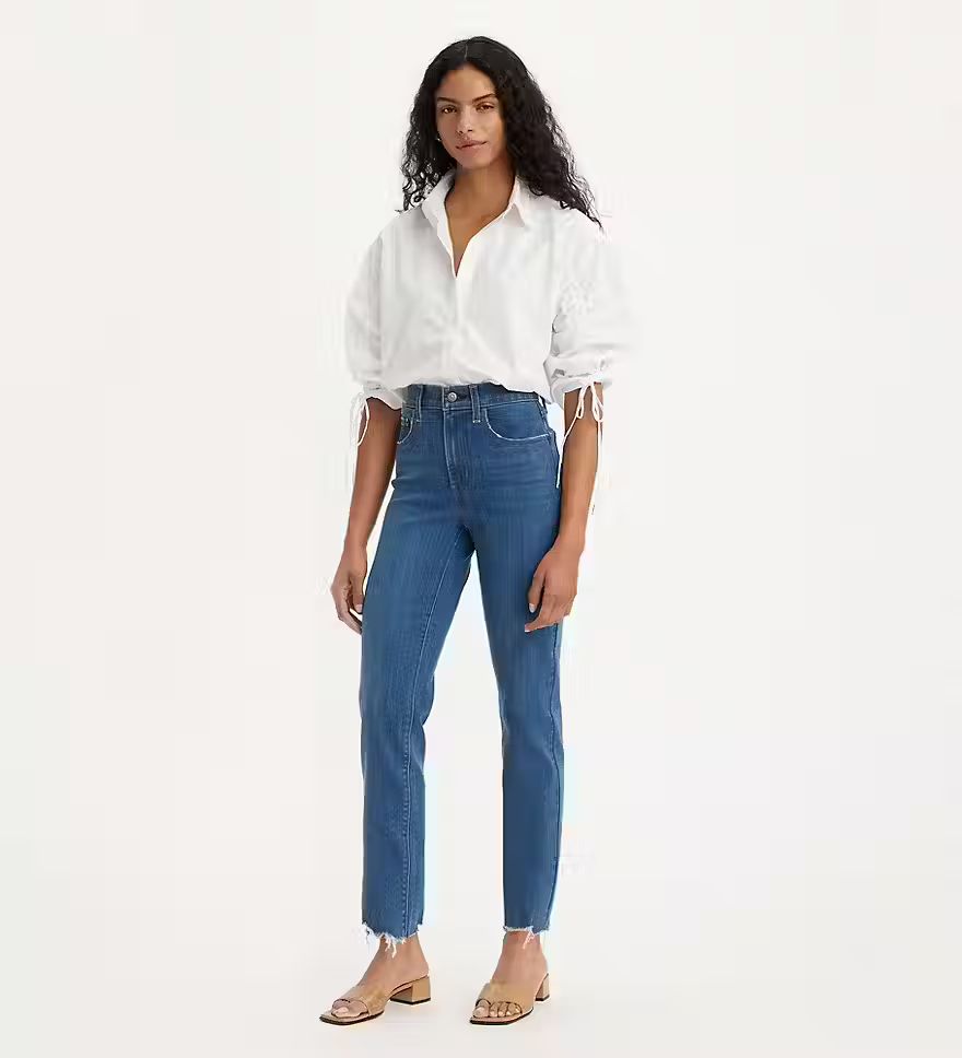 724 High Rise Slim Straight Cropped Women's Jeans | LEVI'S (US)