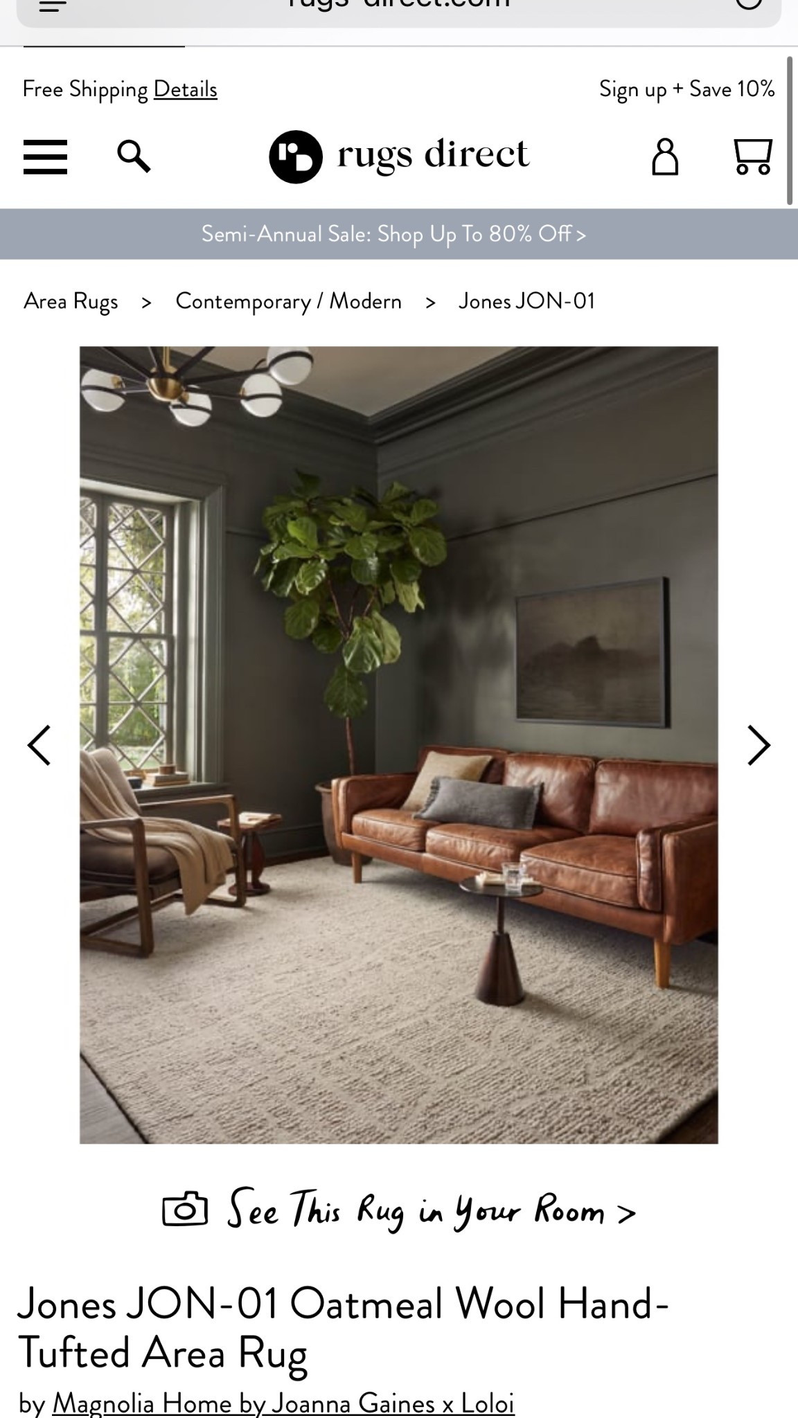 Your favorite rug is sold out on some sizes on Amazon, but it’s available here!

#LTKHome