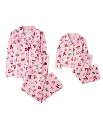 The Children's Place,Unisex Baby,Mommy and Me Matching Christmas 2 Piece Pajama Sets, Button Up,H... | Amazon (US)