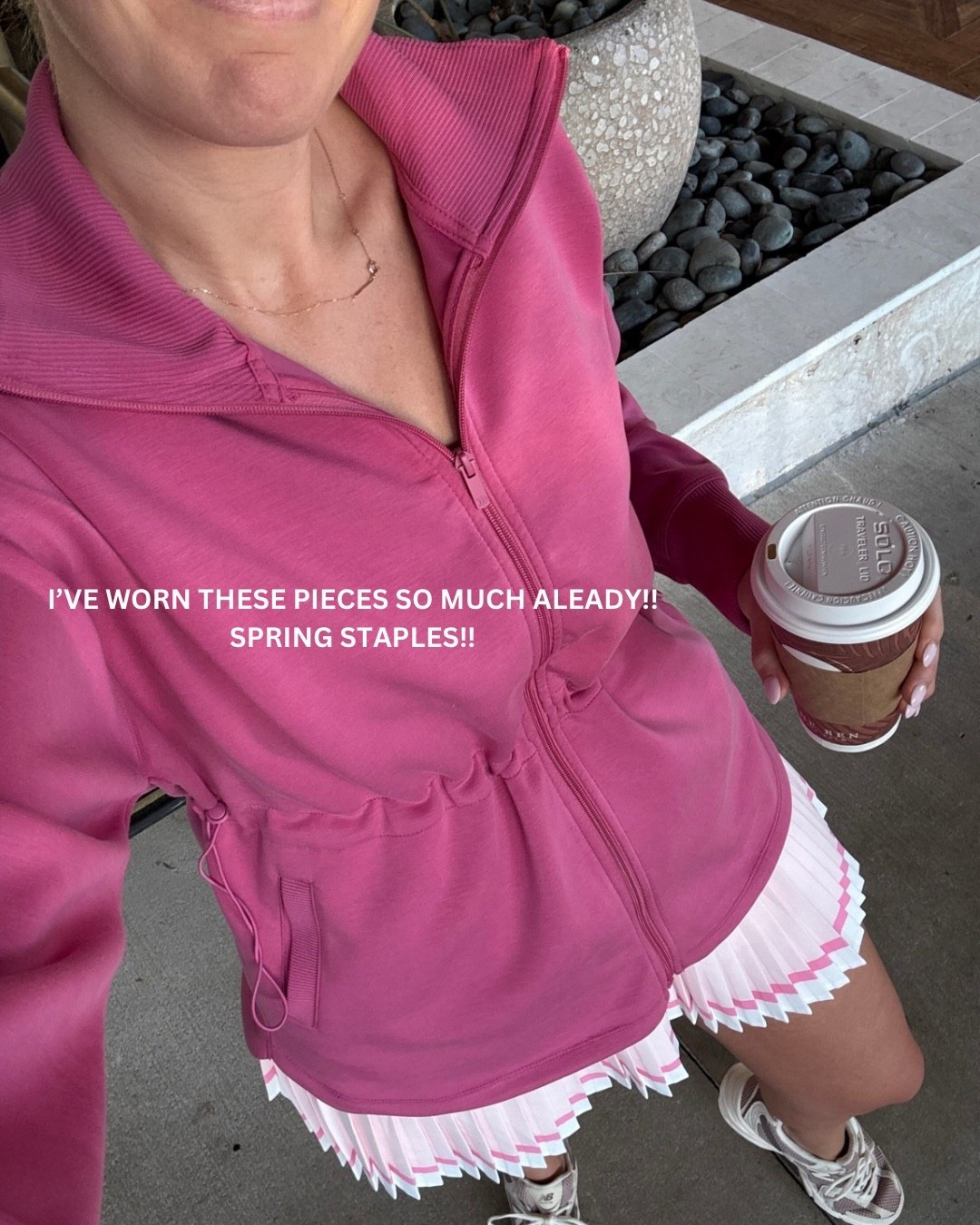 Love these pieces!medium in jacket and large in skirt 

#LTKMidsize #LTKSaleAlert #LTKActive