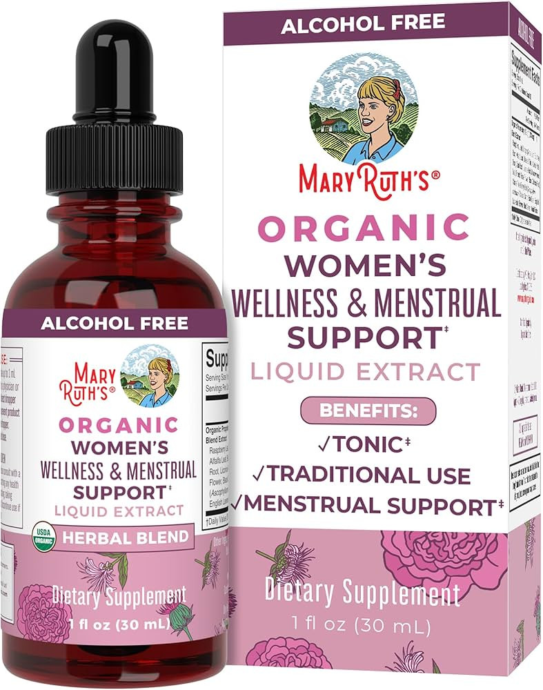 MaryRuth Organics USDA Organic Women's Wellness Liquid Herbal Supplements | Includes Stinging Net... | Amazon (US)