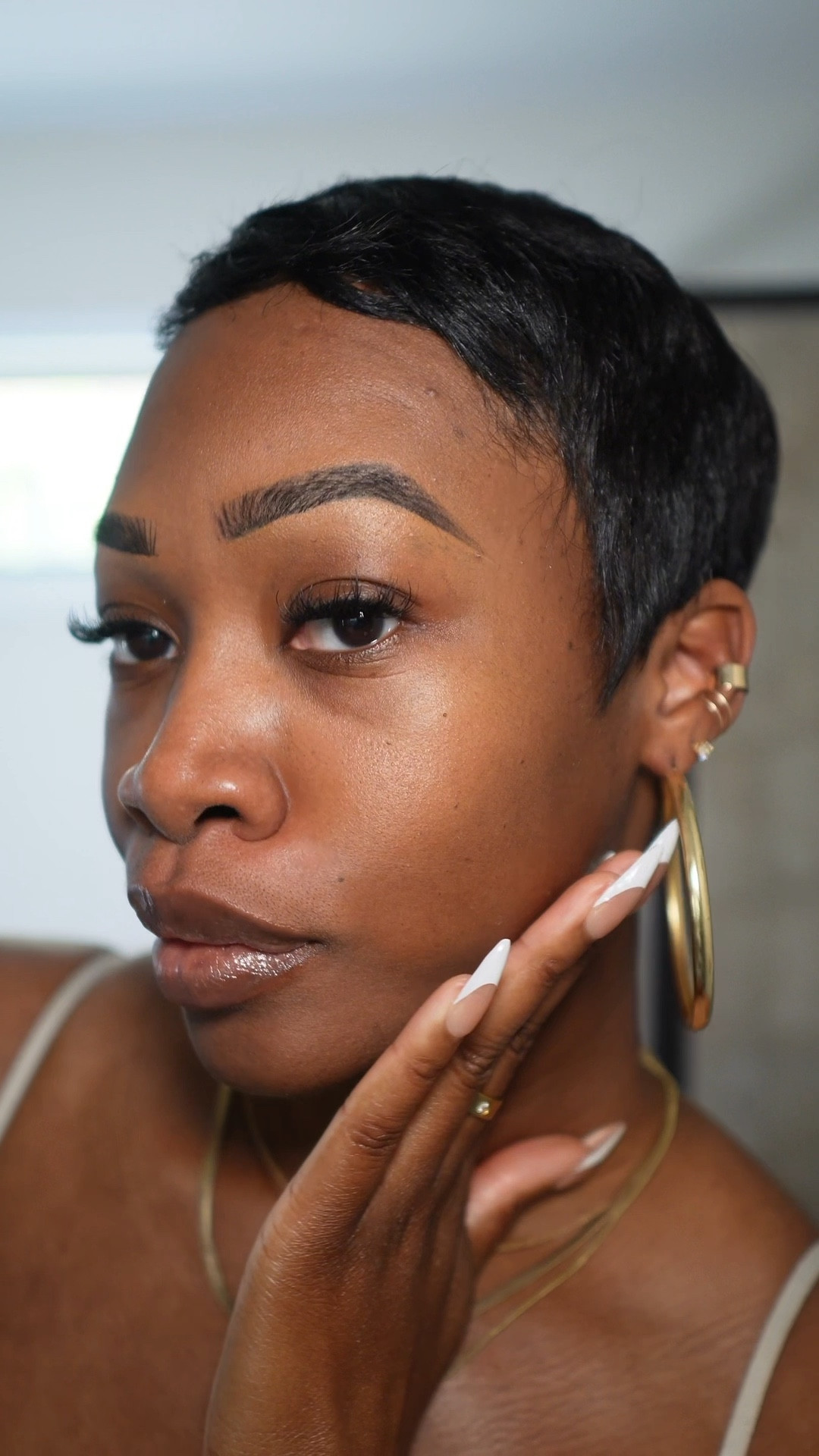 The best brow pencil I’ve ever used - Refy beauty brow pencil in the shade Dark 🫶🏾 

#LTKBeauty