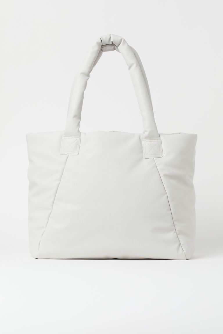 H & M - Padded Shopper - Beige | H&M (US + CA)